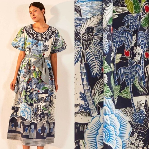 FARM Rio Multicolor Maxi Dress - Picture 3 of 11